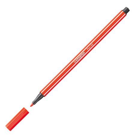 Fiberspetspenna Stabilo Pen 68 Ljusröd (40) 1/fp