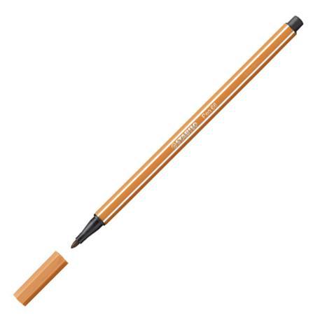 Fiberspetspenna Stabilo Pen 68 Mörkockra (89) 1/fp