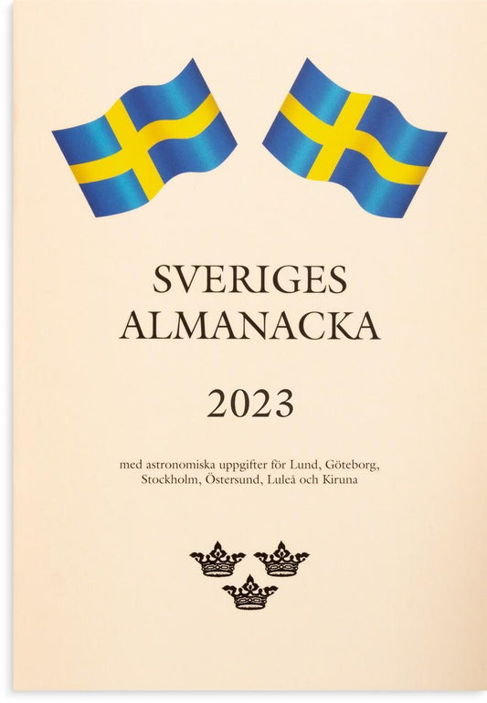 Fickkalender Burde 3070 Sveriges almanacka, 105x148mm, häftad