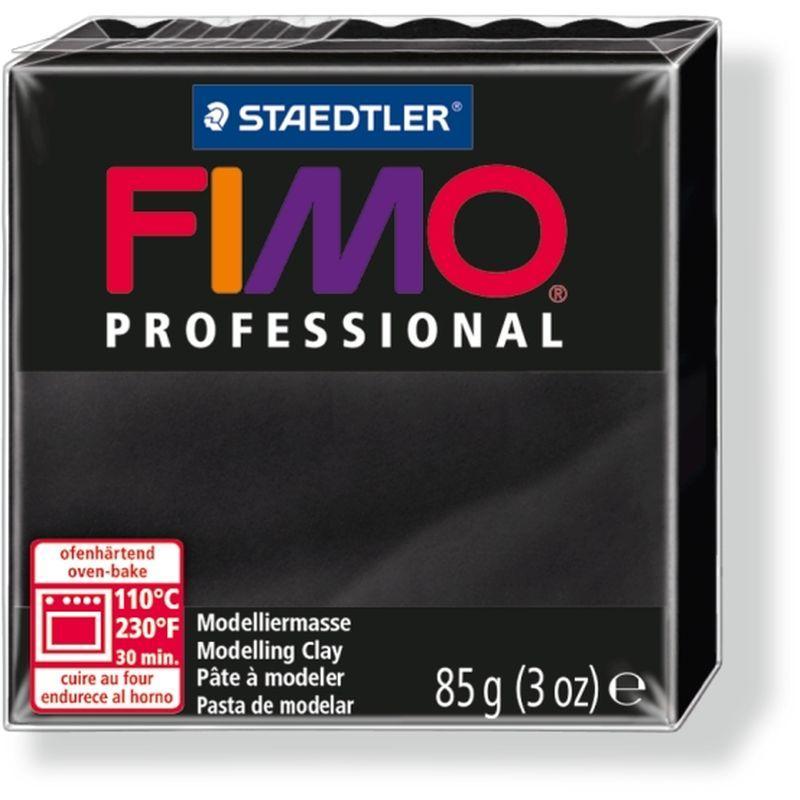 Fimo Professional modellera Black (8004-9), 85g