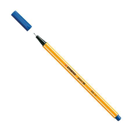 Fineliner Stabilo Point 88 Blå (41) 1/fp