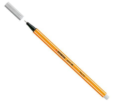 Fineliner Stabilo Point 88 Ljusgrå (94) 1/fp