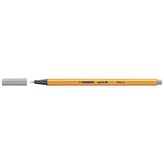Fineliner Stabilo Point 88 Medelgrå (95) 1/fp