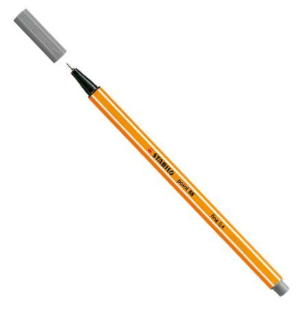 Fineliner Stabilo Point 88 Mörkgrå (96) 1/fp
