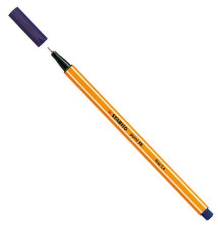 Fineliner Stabilo Point 88 Nattblå (22) 1/fp