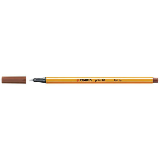 Fineliner Stabilo Point 88 Rödbrun (38) 1/fp