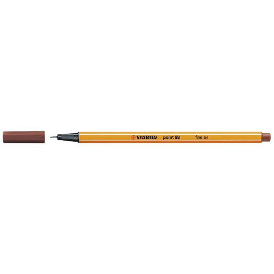 Fineliner Stabilo Point 88 Sienajord (75) 1/fp