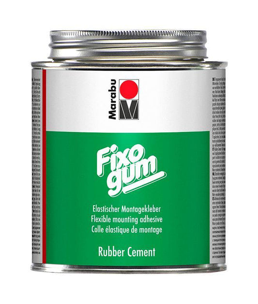 Gummiklister Marabu Fixogum, 500 gram, i plåtburk (syrafritt)