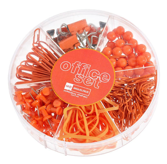 Kontorsset Miquelrius Office Set Candy Colour Orange