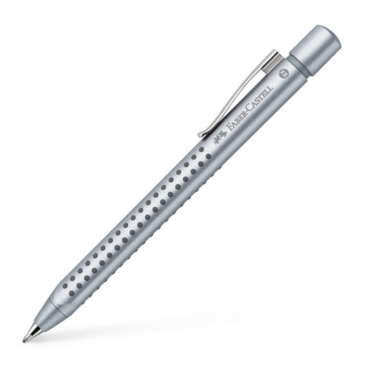 Kulspetspenna Faber-Castell Grip 2011, XB (Extra broad), Silver