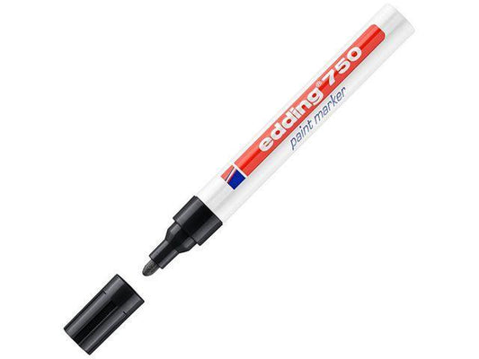 Lackpenna Edding 750 Paint Marker 2-4mm Svart 1/fp