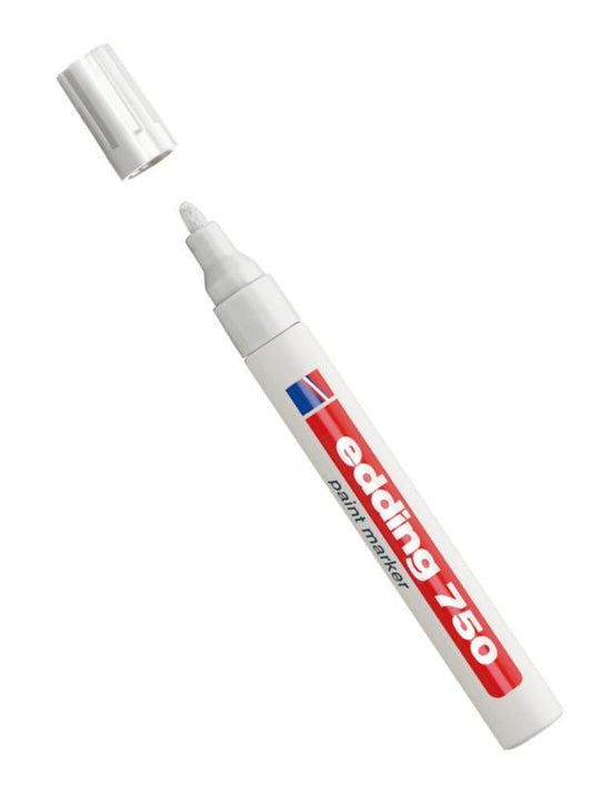 Lackpenna Edding 750 Paint Marker 2-4mm Vit 1/fp