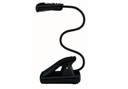 Läslampa/Boklampa LED WEDO, Svart