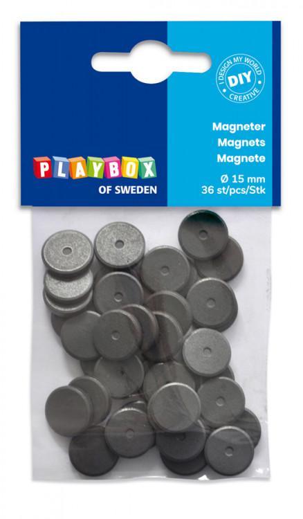Magneter 15mm, 36/fp