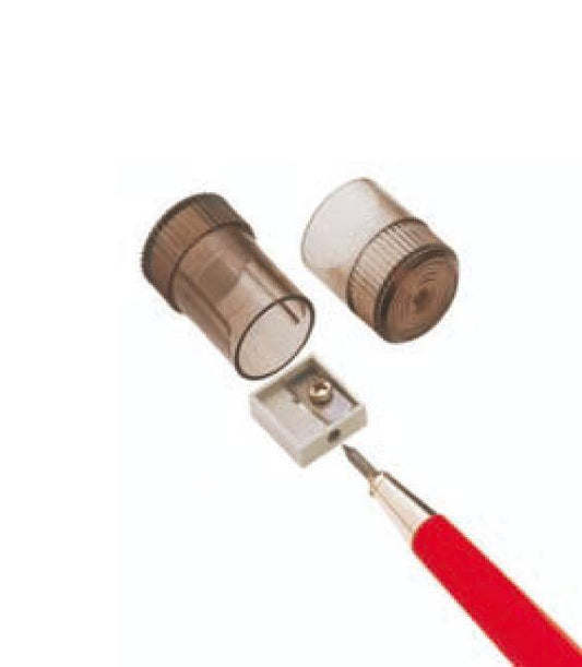 Miniformerare/Stiftformerare DUX för 2mm ritstift, med uppsamlingsbehållare