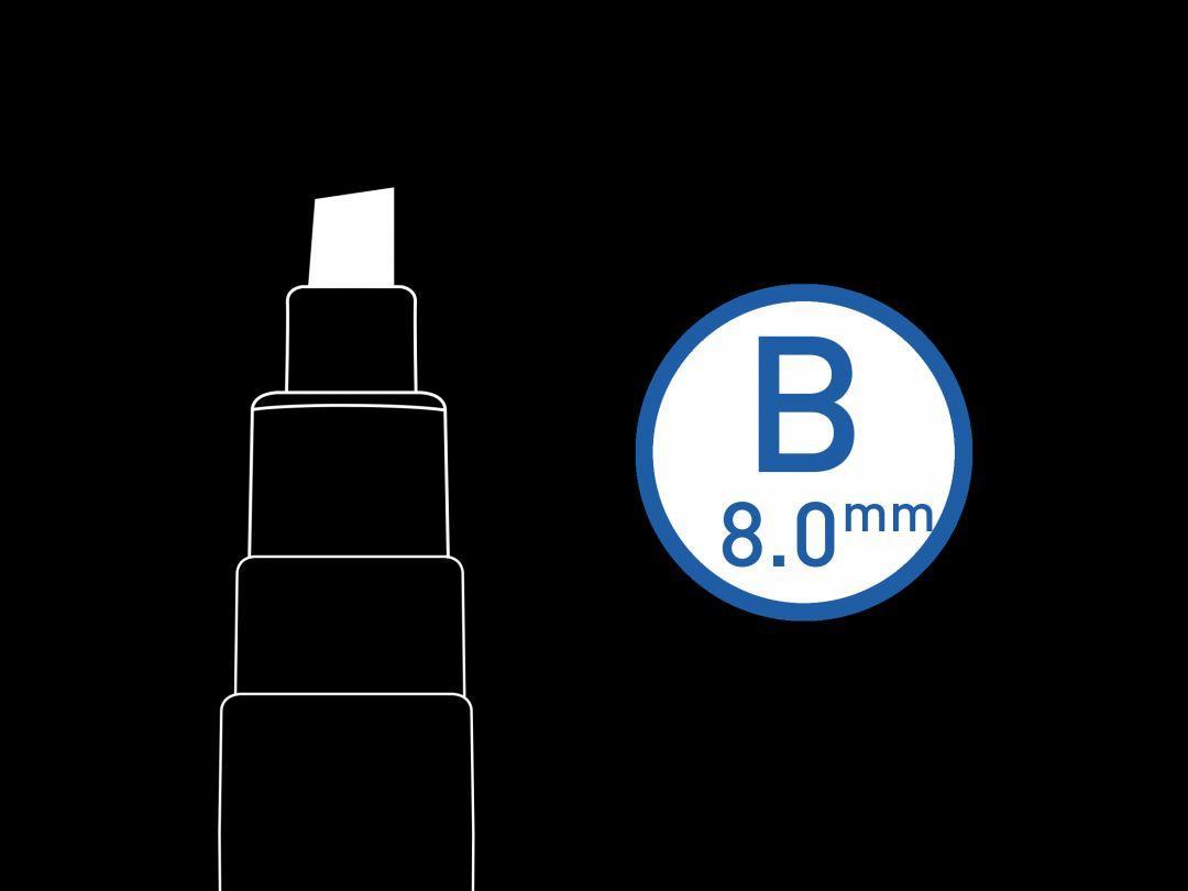 Märkpenna Pilot Pintor Marker Broad 8,0mm (8,0mm), Vit