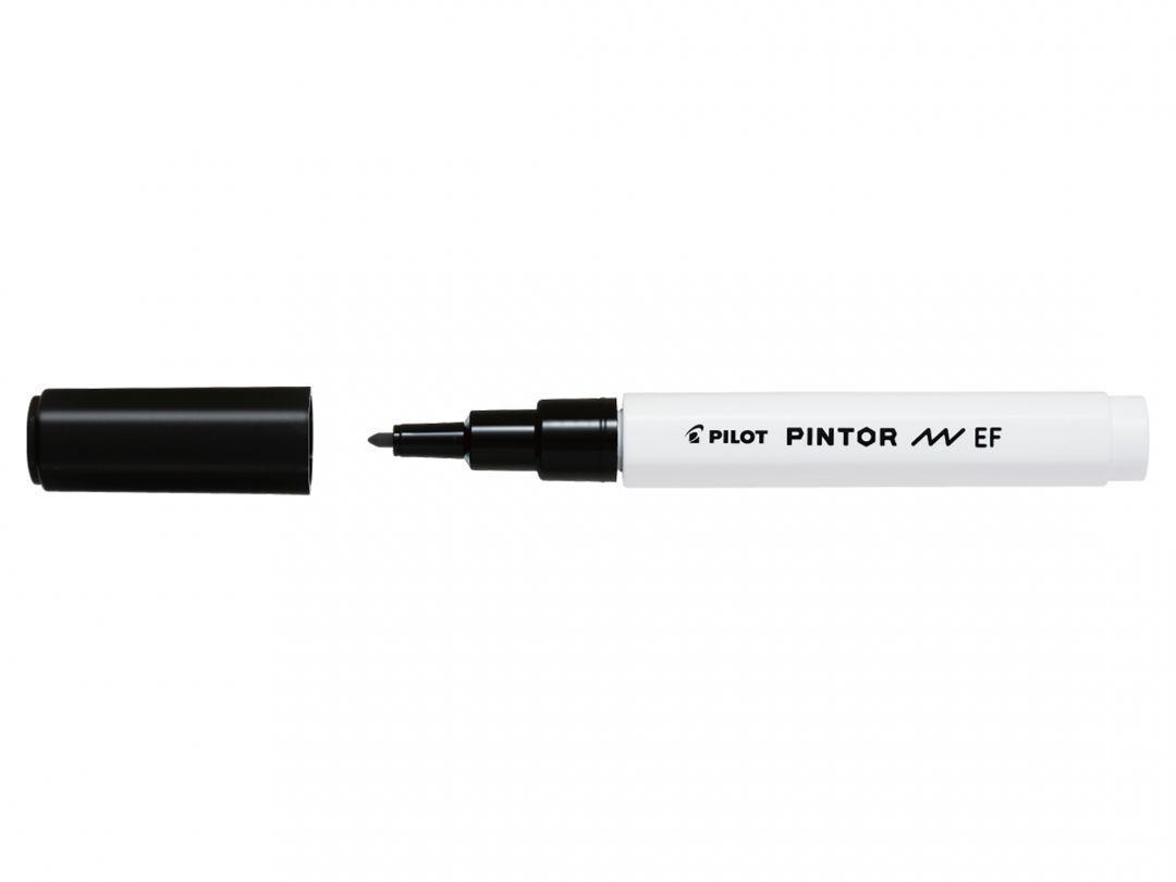 Märkpenna Pilot Pintor Marker Extra-Fine 2,3mm (0,7mm), Svart