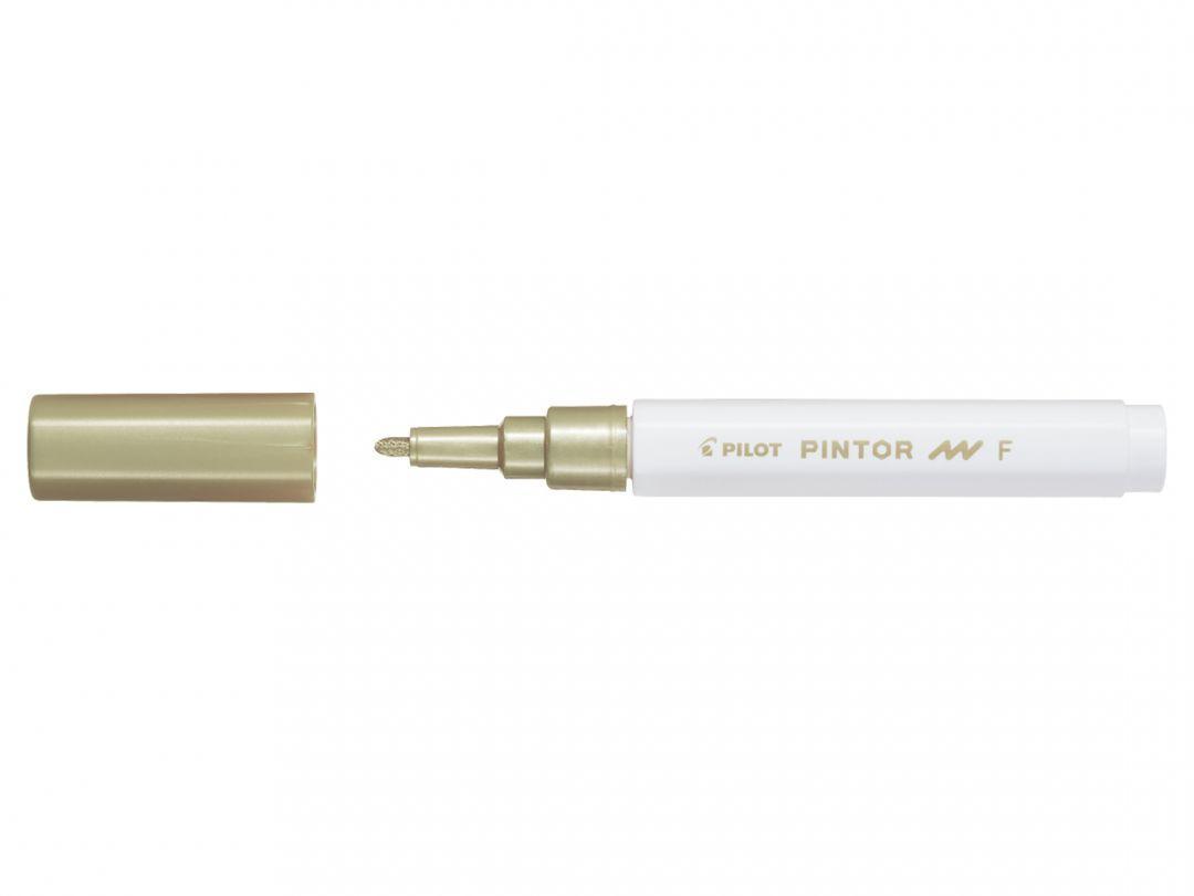 Märkpenna Pilot Pintor Marker Fine 2,9mm (1,0mm), Guld