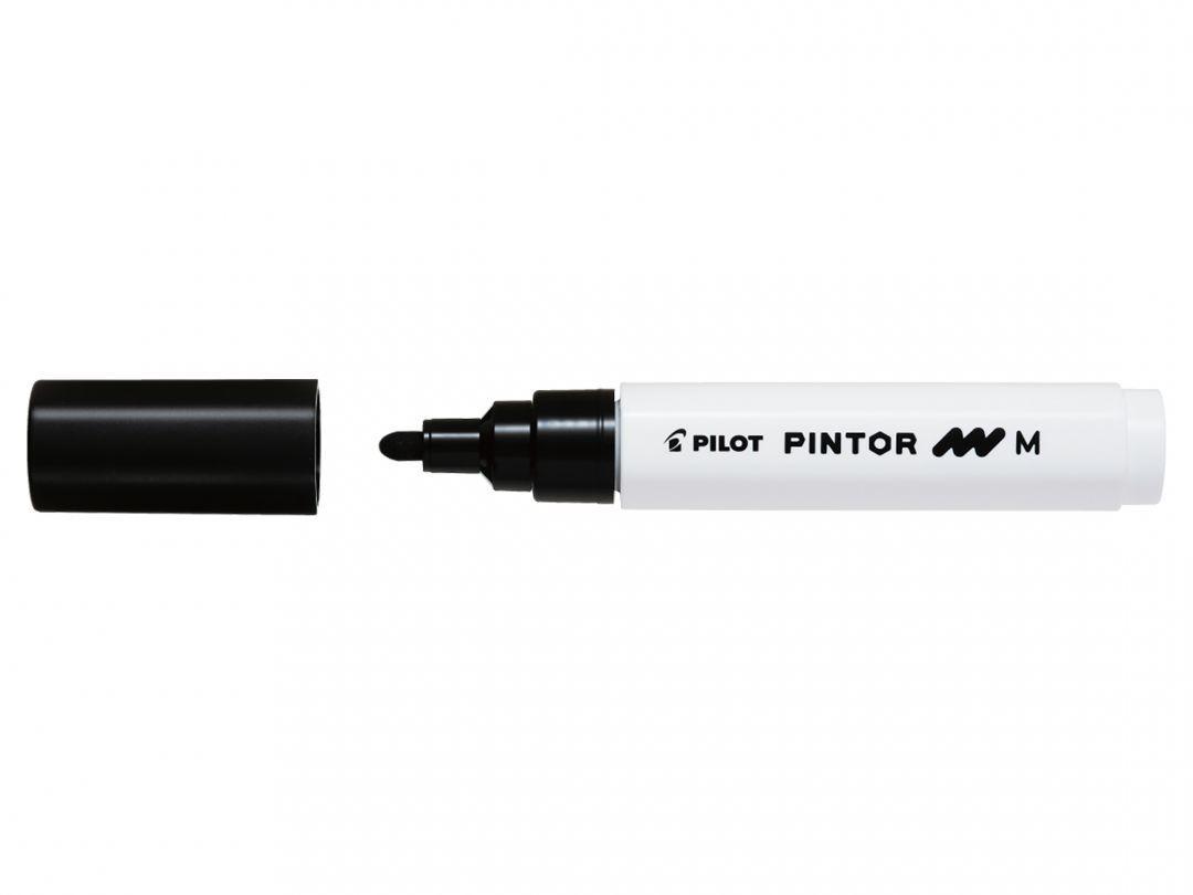 Märkpenna Pilot Pintor Marker Medium 4,5mm (1,4mm), Svart