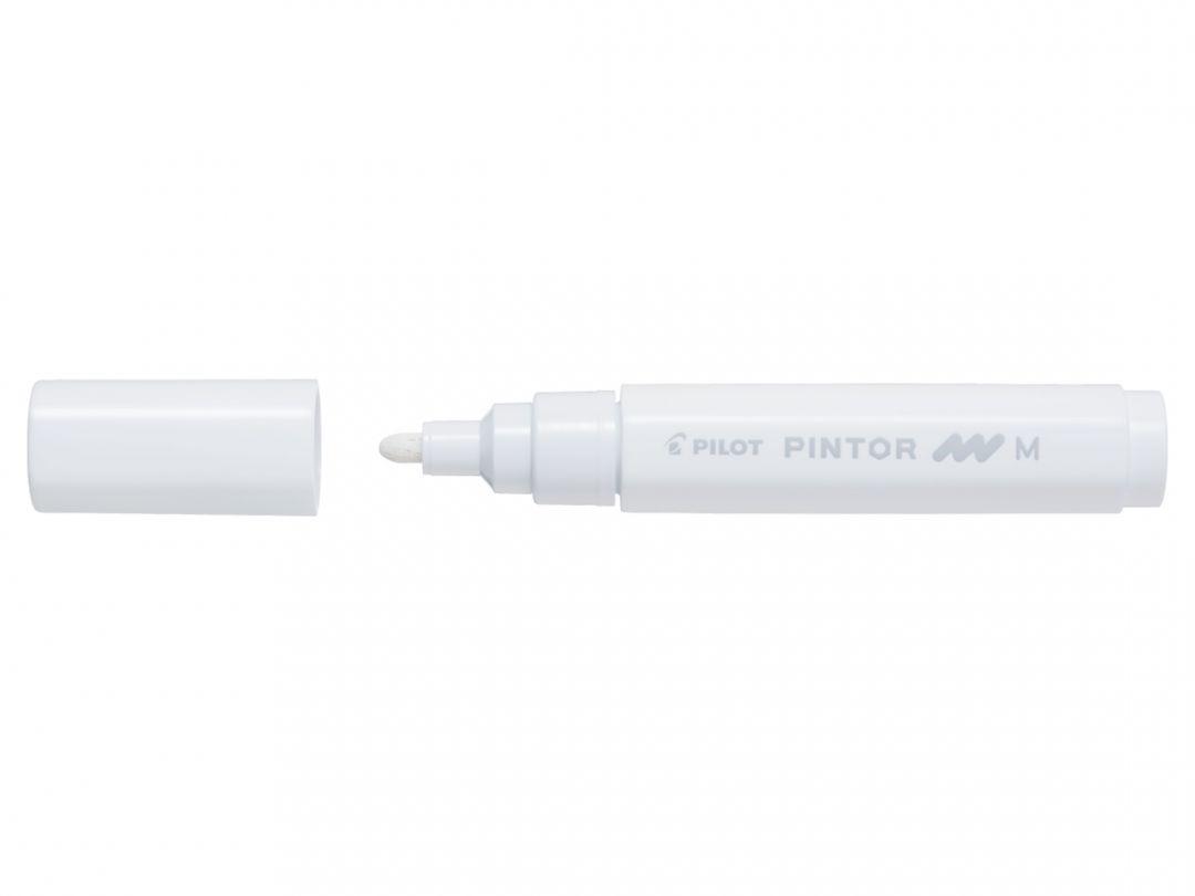 Märkpenna Pilot Pintor Marker Medium 4,5mm (1,4mm), Vit