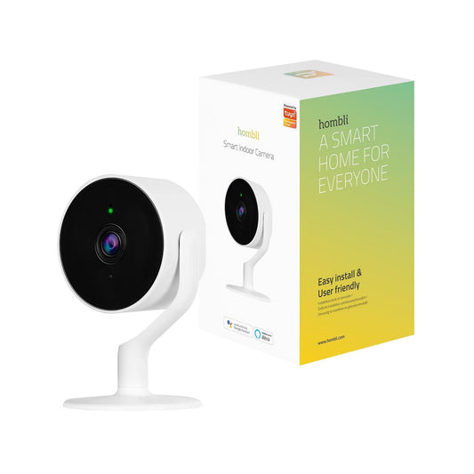 Övervakningskamera/Nätverkskamera, inomhusbruk, WiFi, Hombli Smart Indoor Camera (EU), Vit
