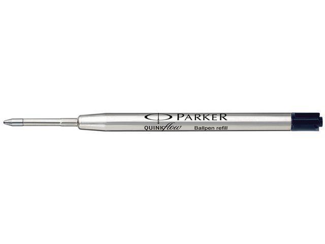 REFILL Patron Parker kulspetspatron QuinkFlow Fine Svart 1/fp