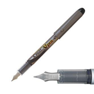 Pilot V-pen Silver Reservoarpenna (engångspenna) Svart (M) 1/fp