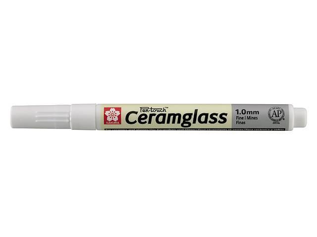 Porslinsmålningspenna Sakura Pen-Touch Ceramglass F 1,0 Vit