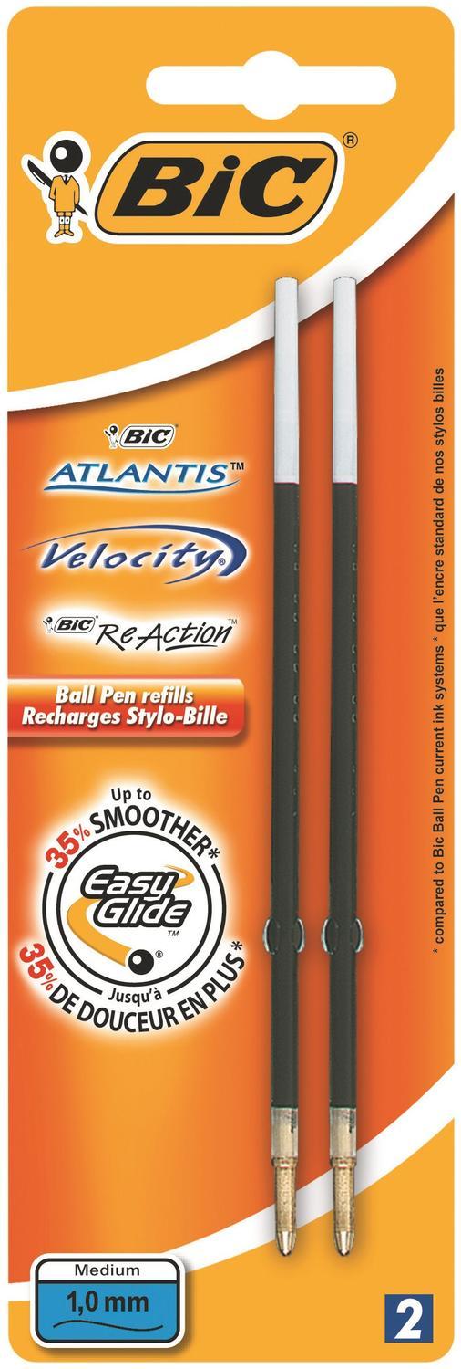 REFILL Patron Bic Atlantis/SoftFeel/Velocity Medium Blå 2/fp