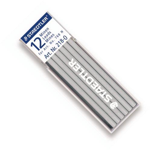 REFILL Stift Lumocolor non-permanent omnichrom 218-0 Vit, 12 stift/etui