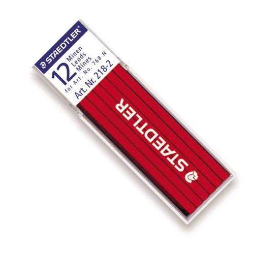 REFILL Stift Lumocolor non-permanent omnichrom 218-2 Röd, 12 stift/etui