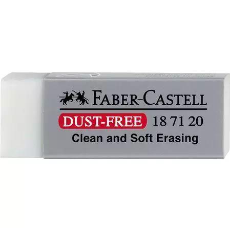 Radergummi Faber-Castell Dust-Free Eraser vit 187120 1/fp