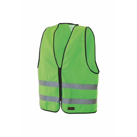 Reflexväst till barn, med dragkedja, Barn, XXS, 1-4 år, Grön 1/fp