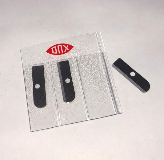 Reservblad DUX till pennvässare, 3 knivblad/fp (passar även Faber-Castell, Stabilo, Staedtler, M+R m fl)