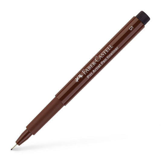 Ritpenna Faber-Castell PITT Artist pen, Superfine (S), dark sepia (175)