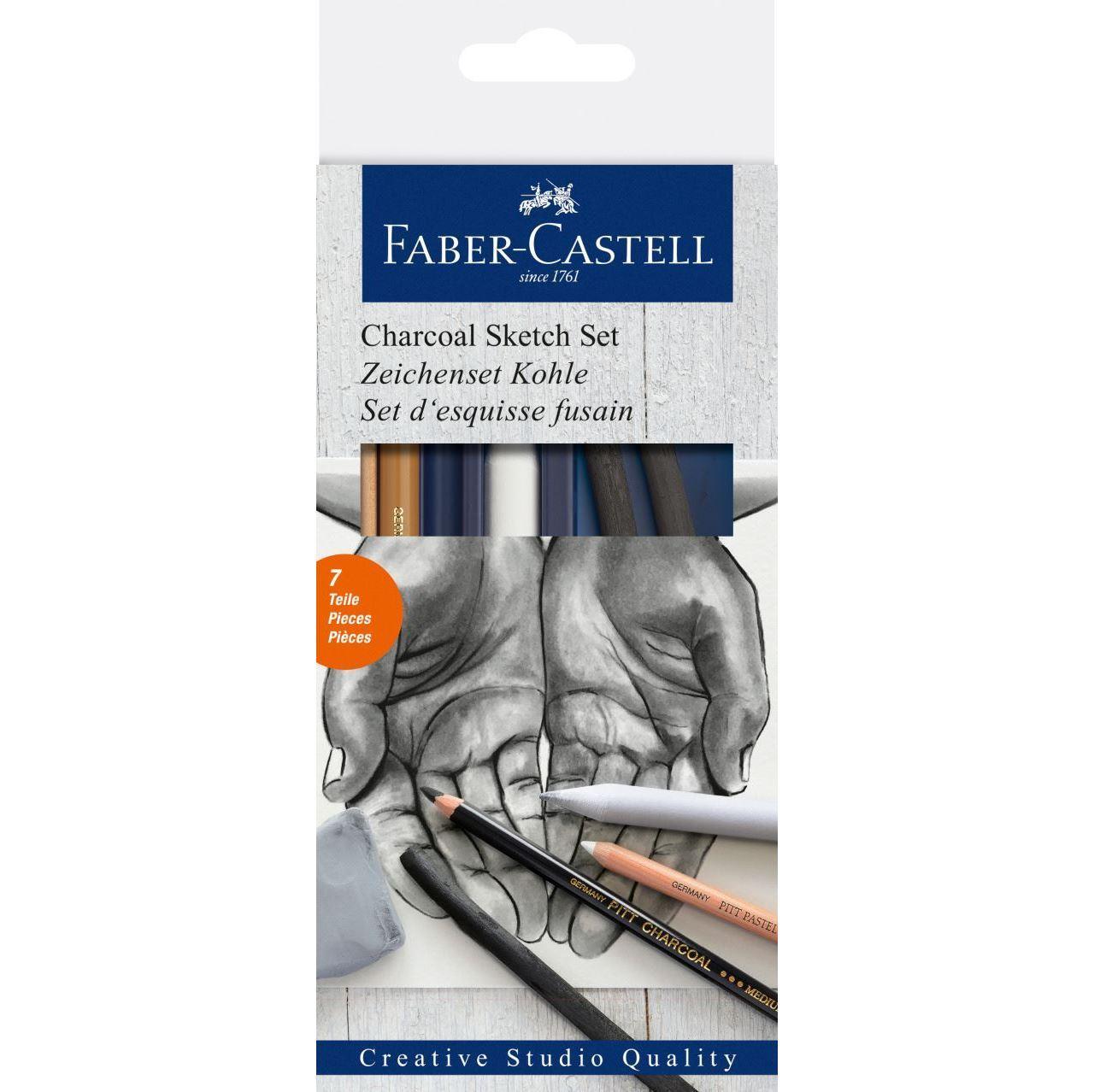 Ritset: Ritkolsset Faber-Castell Charcoal Sketch Set