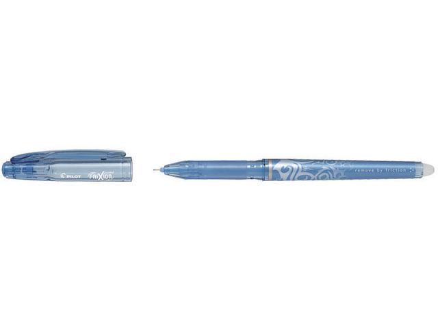 Rollerballpenna Pilot Frixion POINT BL-FRP5-LB, långt stödrör (Hi-tecpoint), raderbart bläck, Ljusblå