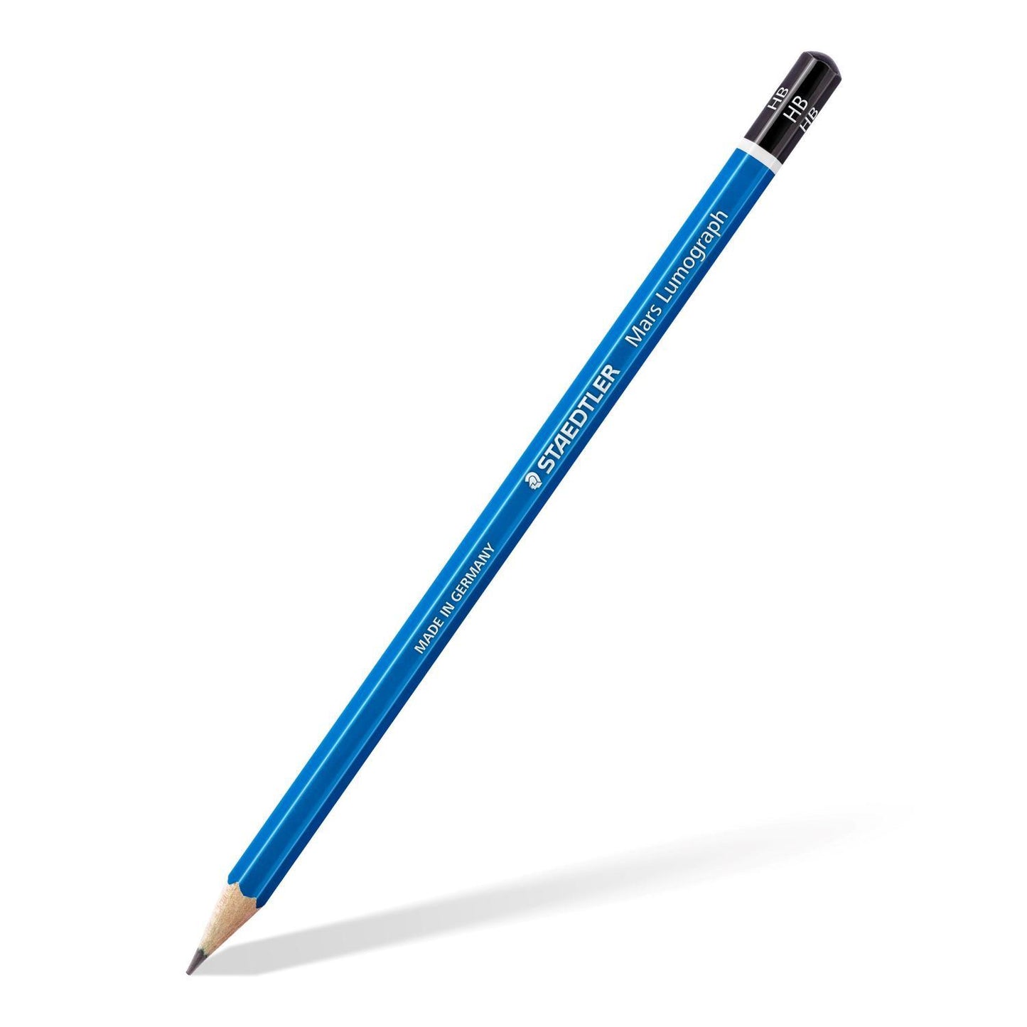 Skisspennor/Blyertspennor Staedtler Mars Lumograph 100 Graphite Drawing Pencils (inkl radergummi + pennvässare)
