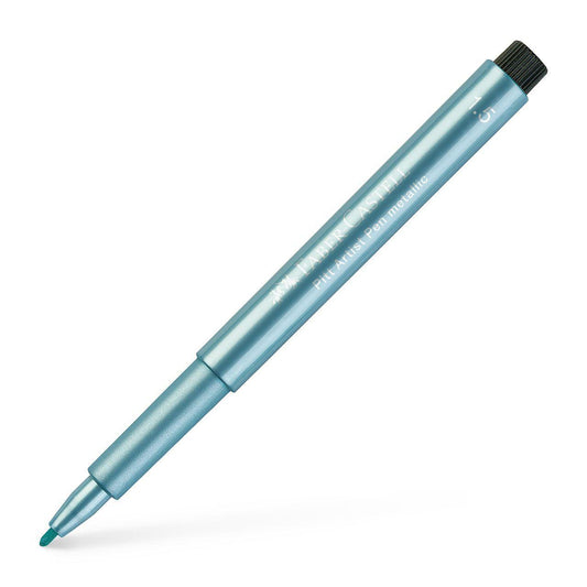 Skiss- & ritpenna Faber-Castell PITT Artist Pen Metallic Blue/Blå (292) 1/fp