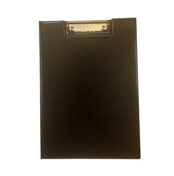 Skrivplatta, med omslag, för A4-format, 240x355mm, Svart
