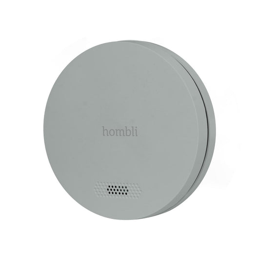 Smart brandvarnare, Röksensor/Rökdetektor, WiFi, Hombli Smart Smoke Detector, Grå