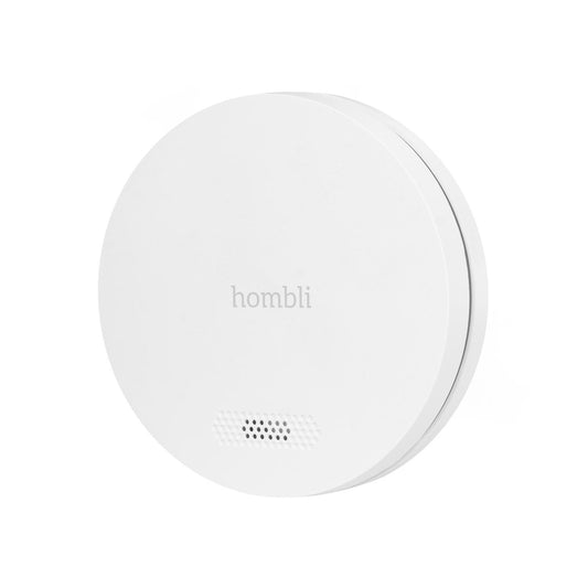 Smart brandvarnare, Röksensor/Rökdetektor, WiFi, Hombli Smart Smoke Detector, Vit