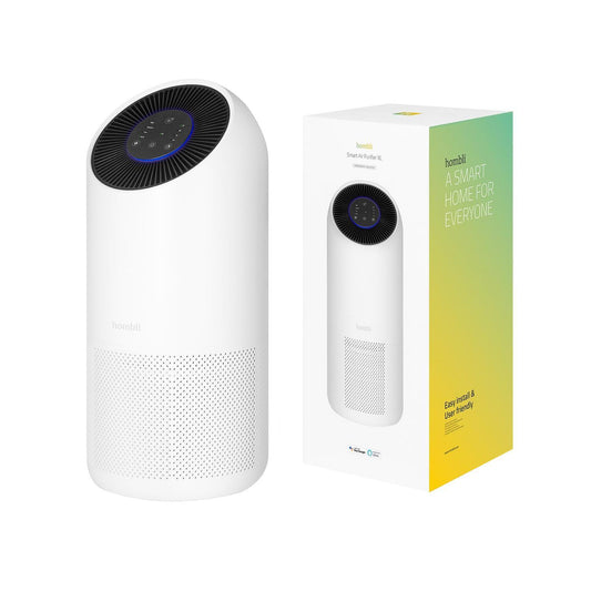 Smart luftrenare, WiFi, Hombli Smart Air Purifier XL, Vit