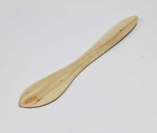 Smörkniv, enkel, i ene-trä, längd 16cm, 10/fp