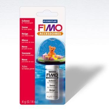 Snö Fimo 8613 till snöglob/snökula, 4 gram