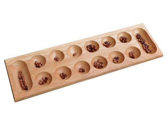 Spel Kalaha, i trä, från 5 år (SE/GB/DE)