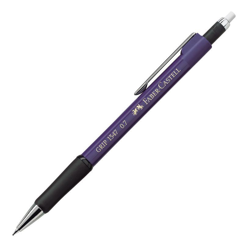Stiftpenna Faber-Castell Grip 1347 0,7mm Blå 1/fp