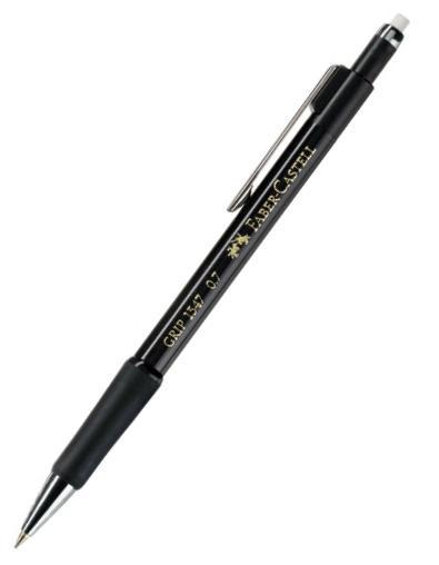 Stiftpenna Faber-Castell Grip 1347 0,7mm Svart 1/fp