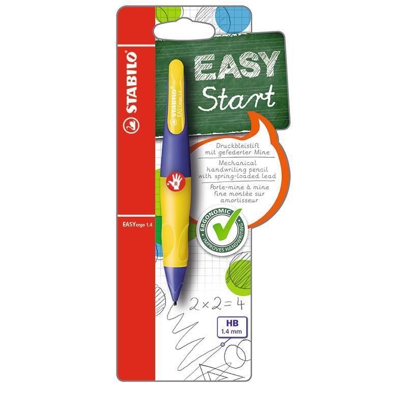 Stiftpenna Stabilo EASYergo 1,4mm Högerhänta Violett/Neongul