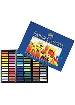 Torrpastellkritor/Soft Pastell kritor Faber-Castell 72 färger